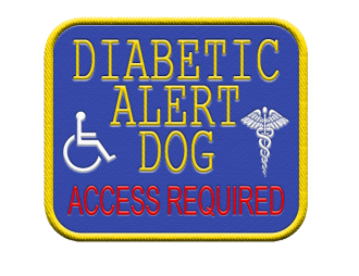 diabetic alert dogs service gear diabetic alert access required diabetic alert dogs service gear diabetic alert access required