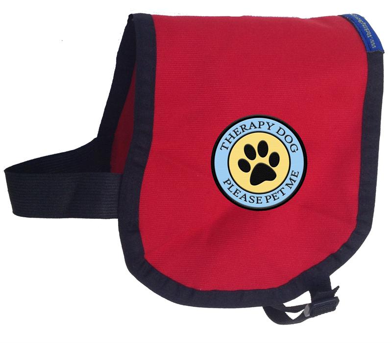 therapy dog stuffed animal